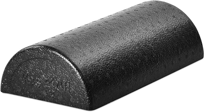 High - Density EPP Half Round Back Roller Foam, Exercise Foam Roller for Yoga, Pilates & Stretching - 12, 18, 24, 36 inch