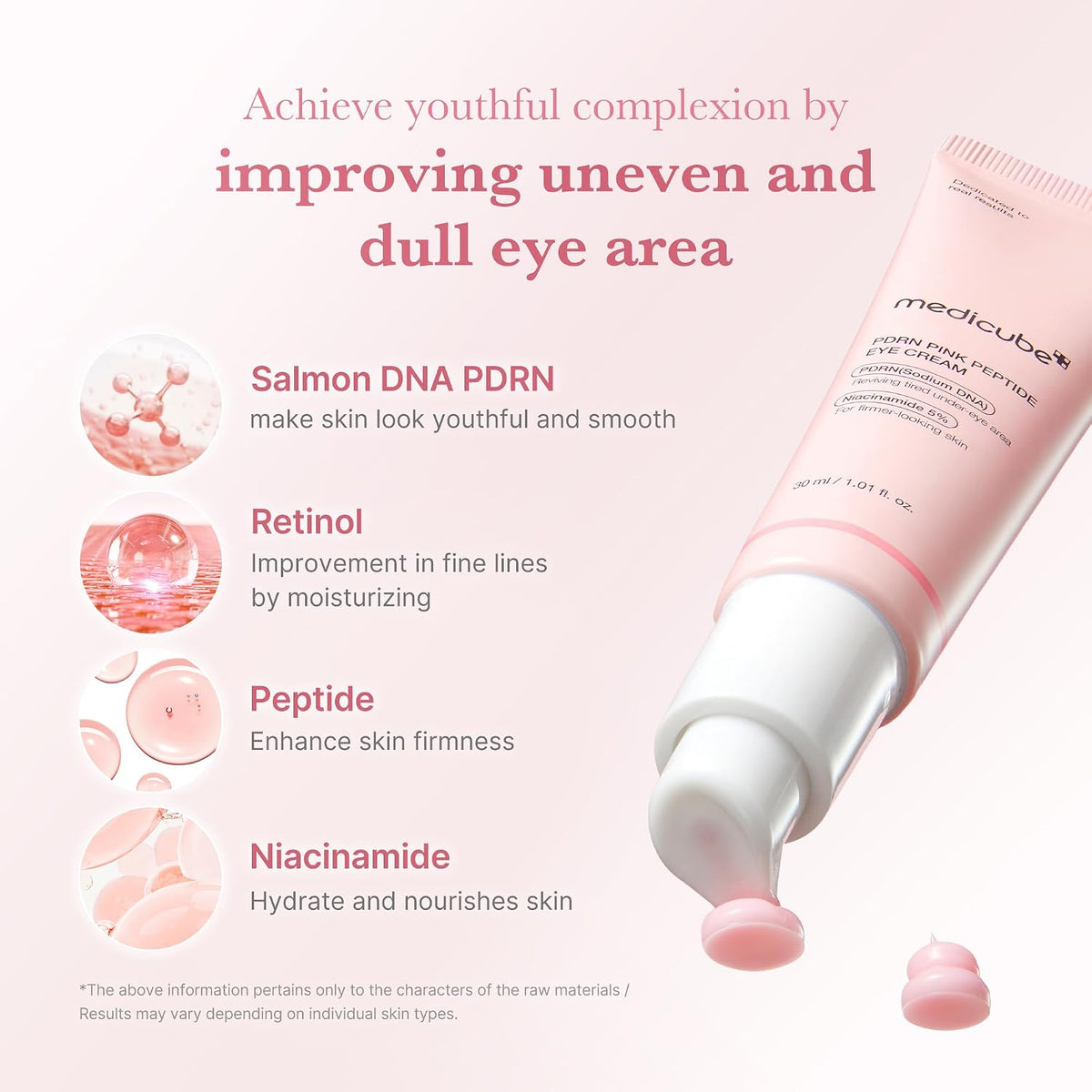 medicube PDRN Pink Peptide Eye Cream 30ml