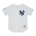 Mitchell & Ness Authentic New York Yankees 1997 Derek Jeter Men Baseball Jersey White/Navy Pinstripe