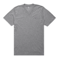 Psycho Bunny Classic V-Neck Men Big and Tall Tee Shirt Heather Grey