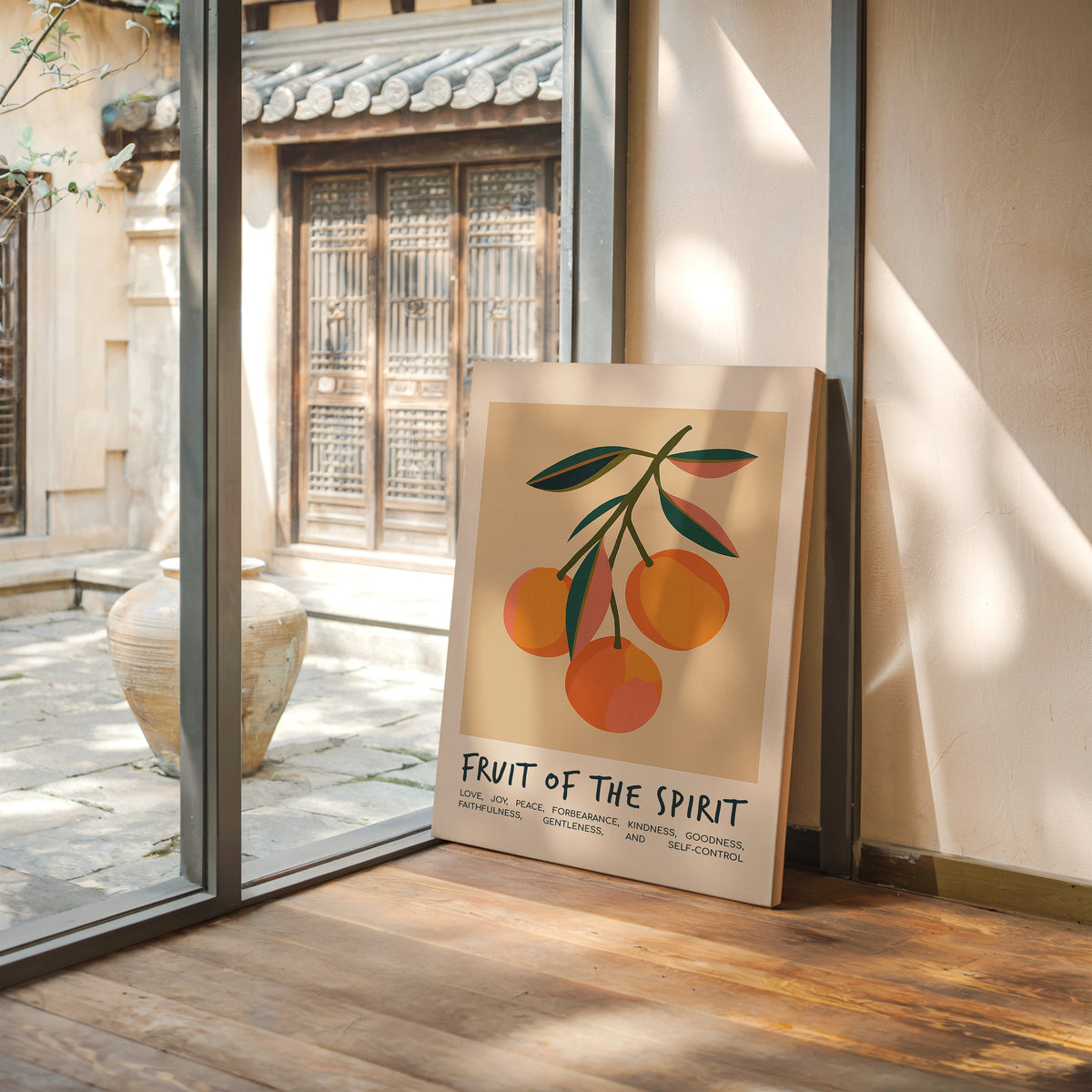 WONDERWALL ‘L’Atelier Fun Collection’ Fruit of the Spirit Citrus Branch Print