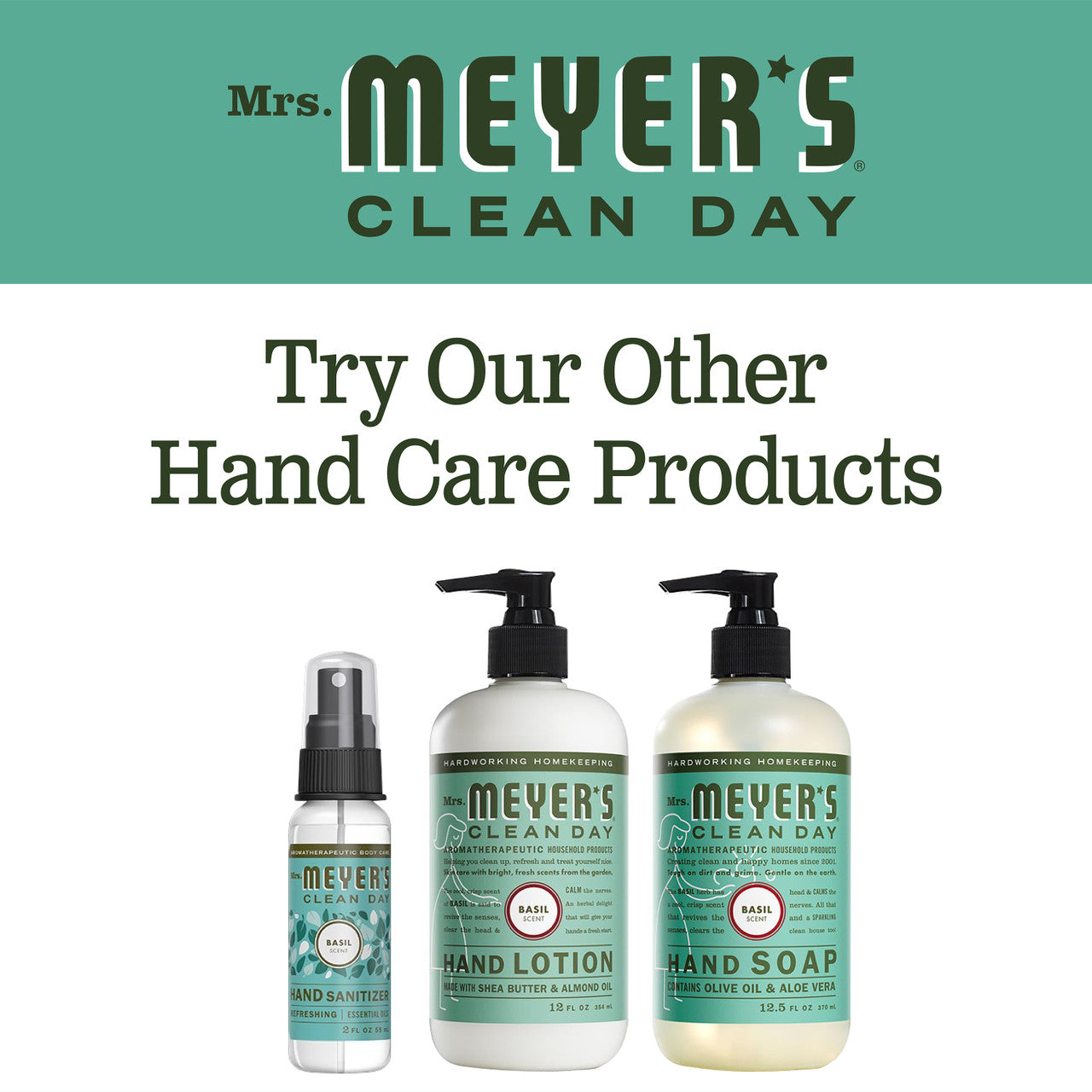 Mrs Meyers Liquid Hand Sp Refil Basl (6x33OZ )-4