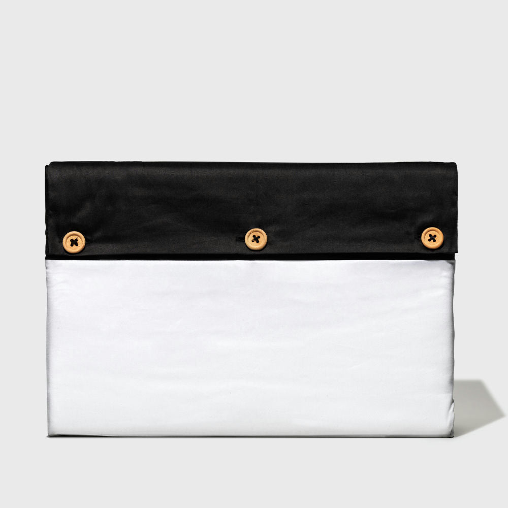Organic Cotton White Fitted Sheet