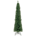 WONDERWALL ‘Noël DuBois’ Unlit Pencil Artificial Christmas Tree with Memory-Wire Branches — Multiple Sizes