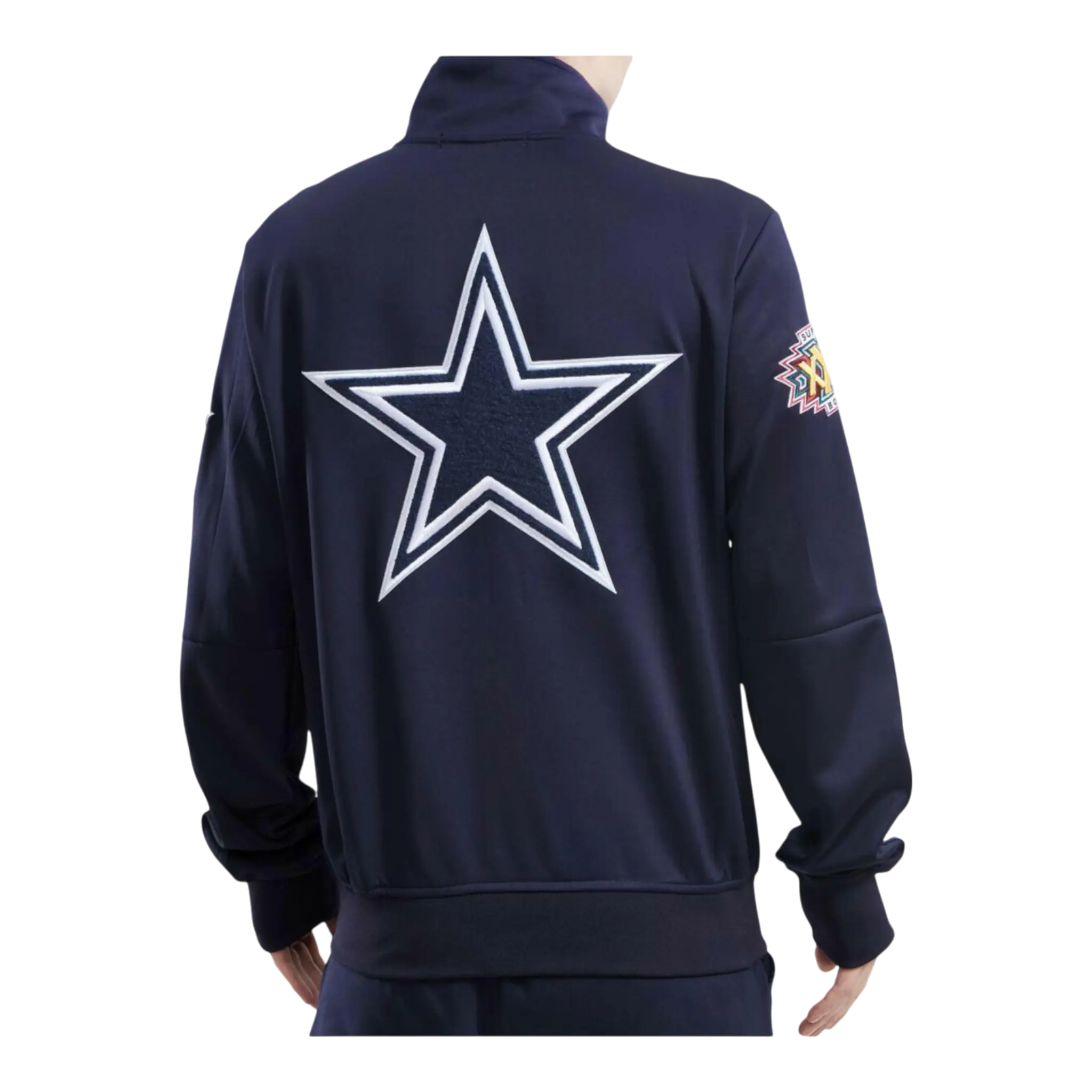 Pro Standard Dallas Cowboys Home Town Men Track Jacket Midnight Navy