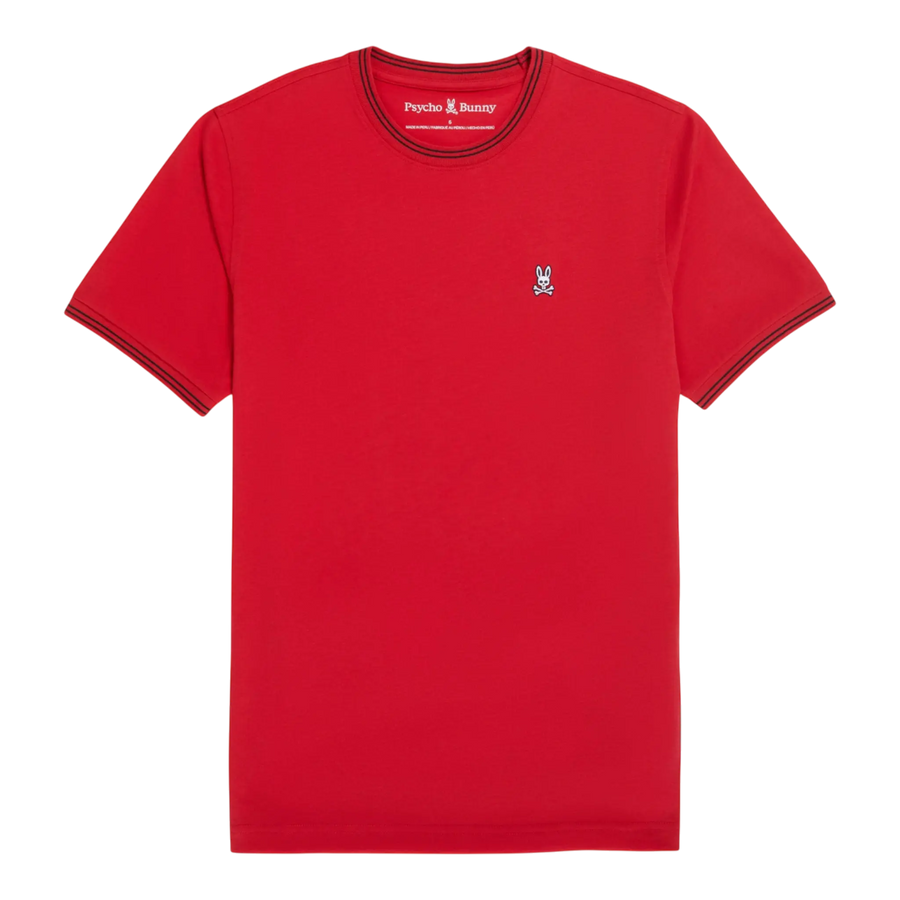 Psycho Bunny Logan Men T‑Shirt Ruby Red