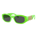 Versace Medusa Biggie Men Sunglasses Green Fluo