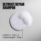 Wella Professionals ULTIMATE REPAIR Shampoo for Damaged Hair | Repairs, Strengthens, & Moisturizes with AHA & Omega-9 | For All Hair Types