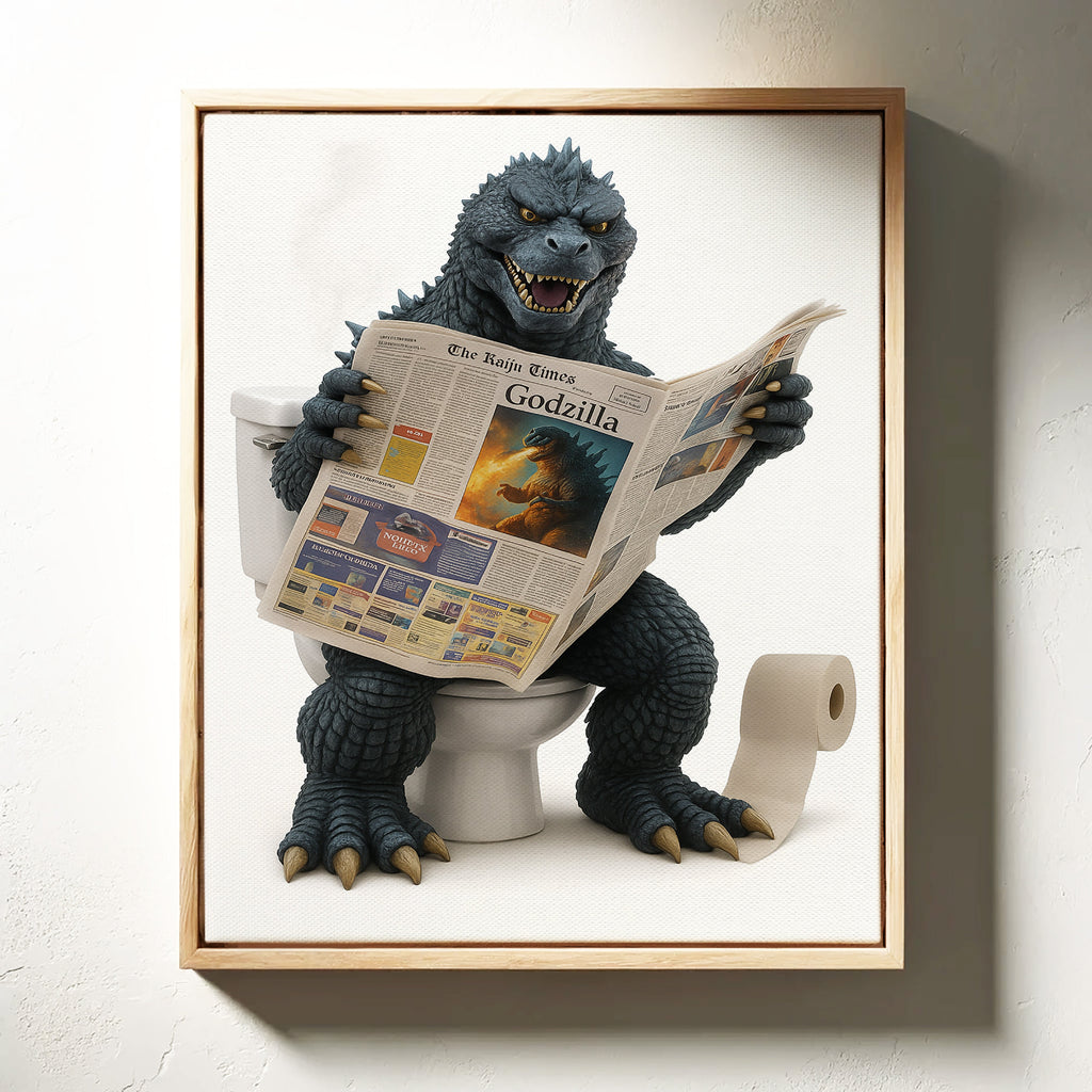 WONDERWALL 'L’Atelier Fun Collection' Godzilla on the Throne