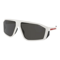 Prada Linea Rossa PS 08WS Men Sunglasses Grey Rubber