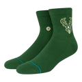 Stance Milwaukee Bucks Quarter Men Ankle Socks Dark Green