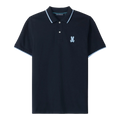 Psycho Bunny Houston Pique Polo Men Polo Shirt Navy
