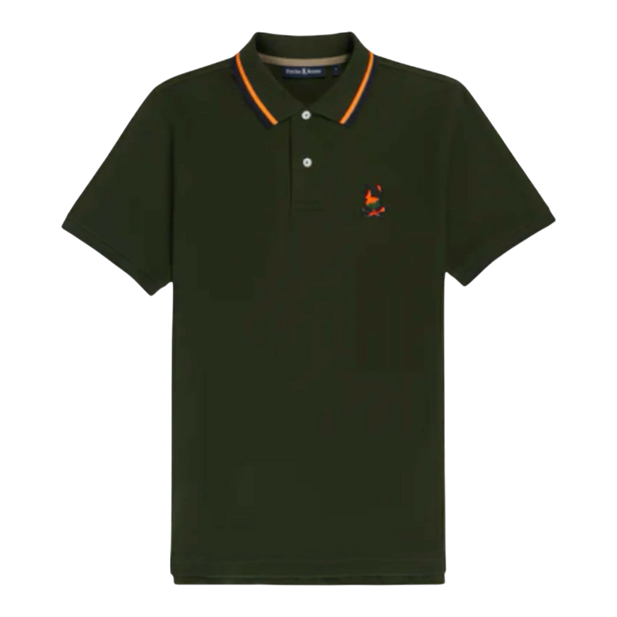 Psycho Bunny Plano Pique Polo Men Shirt Duffel Bag
