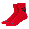 Stance x NBA Toronto Raptors Quarter Ankle Socks Red