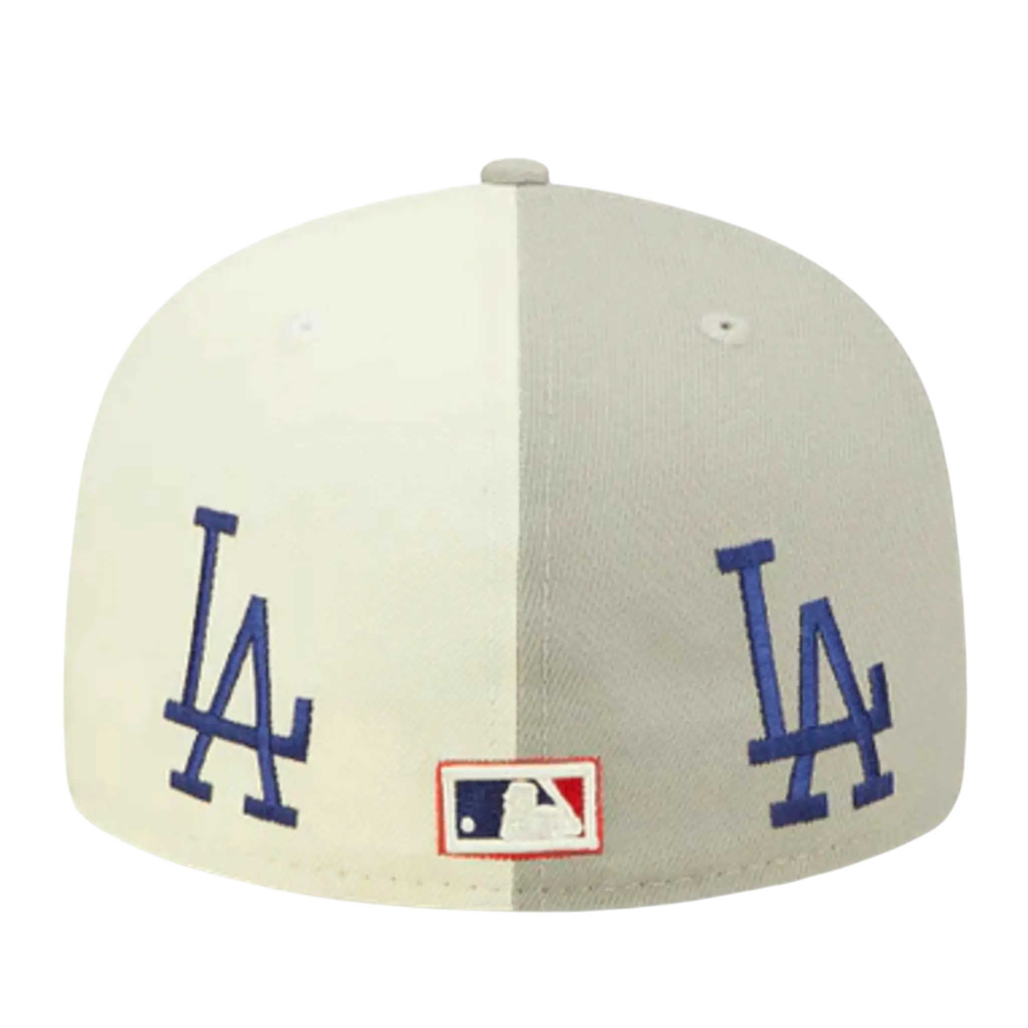 New Era 59Fifty MLB Los Angeles Dodgers Logo Pinwheel Fitted Hat Multi/Grey