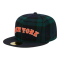 New Era New York Mets Plaid 59Fifty Fitted Hat Multi