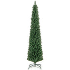 WONDERWALL ‘Noël DuBois’ Unlit Pencil Artificial Christmas Tree with Memory-Wire Branches — Multiple Sizes