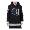 Pro Standard NBA Brooklyn Nets Mash Up Logo P/O Men Hoodie Black