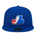 New Era x Big League Chew Men Montreal Expos 59FIFTY Fitted Hat Royal Blue