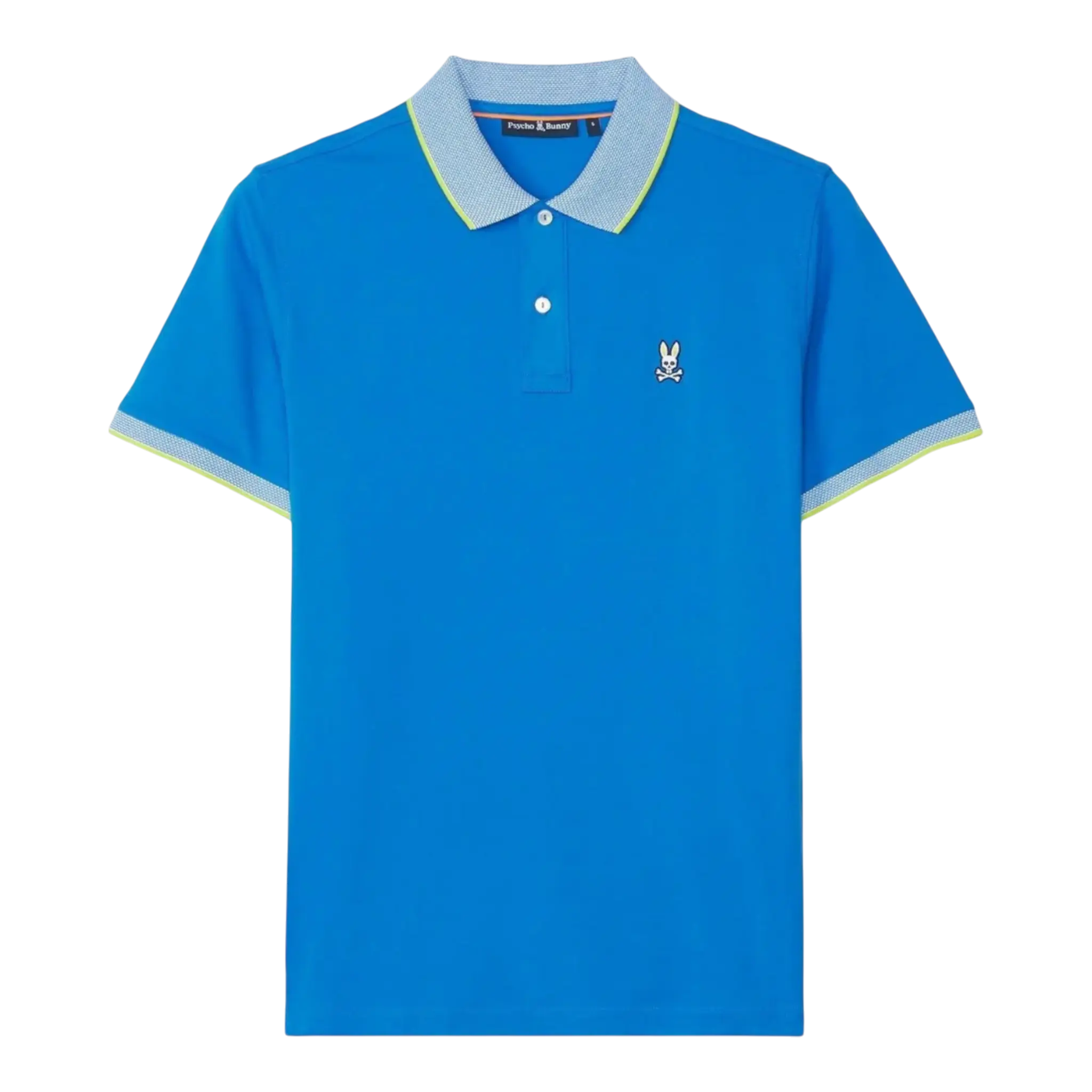 Psycho Bunny Northlake Jersey Polo Men Polo Shirt Princess Blue