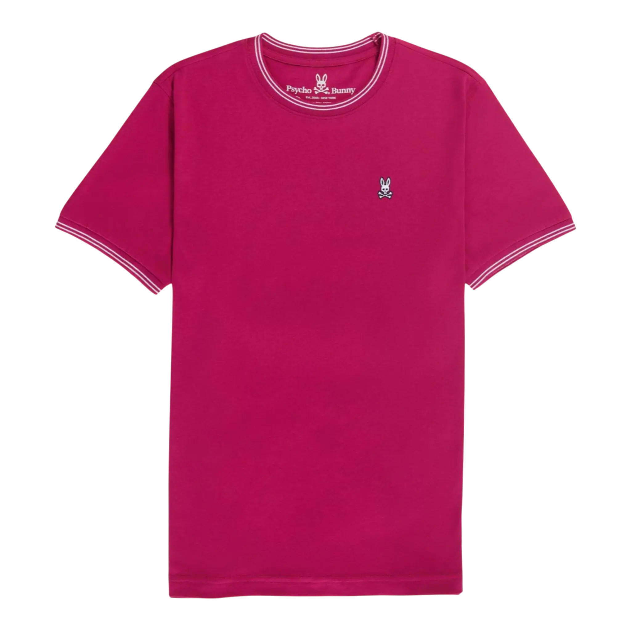 Psycho Bunny Logan Men T-Shirt Wild Berry