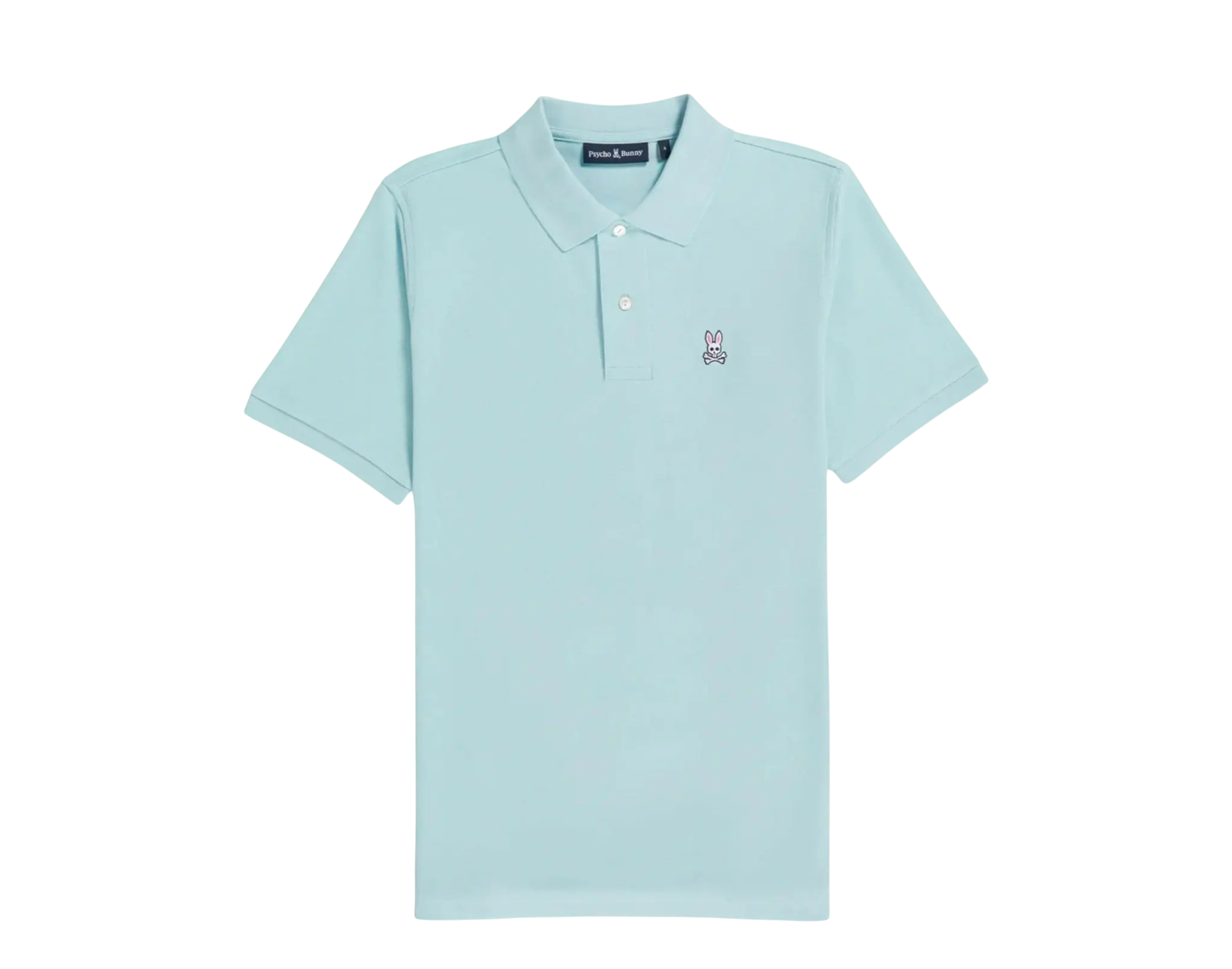 Psycho Bunny Classic Polo Men Shirt Seafoam