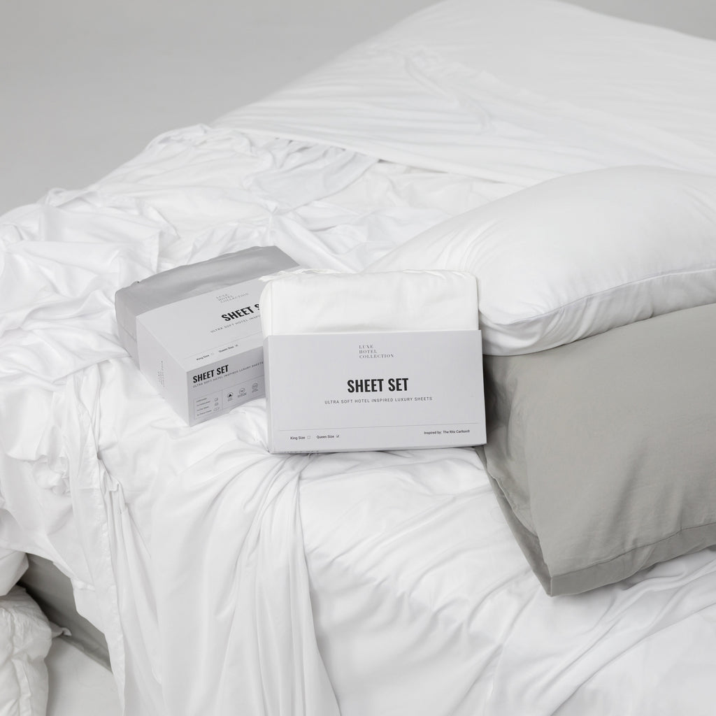 Cotton Blend Midnight Sheet Set