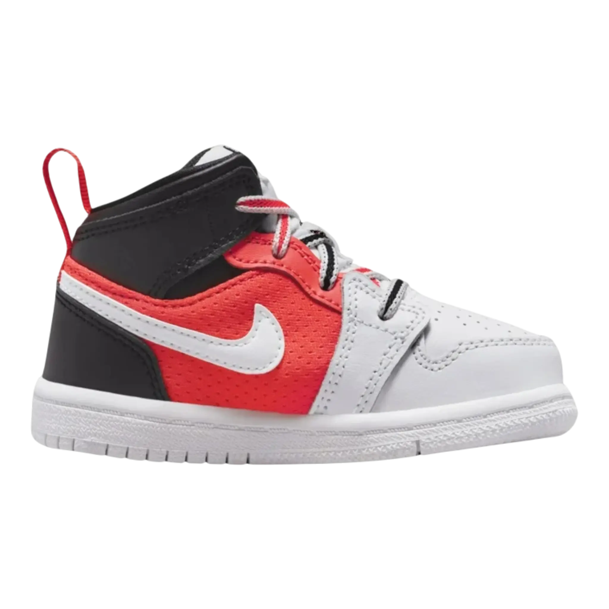 Jordan 1 Mid SE Toddler Sneakers Black Infrared 23 White