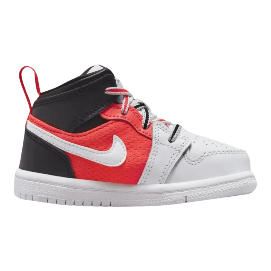 Jordan 1 Mid SE Toddler Sneakers Black Infrared 23 White