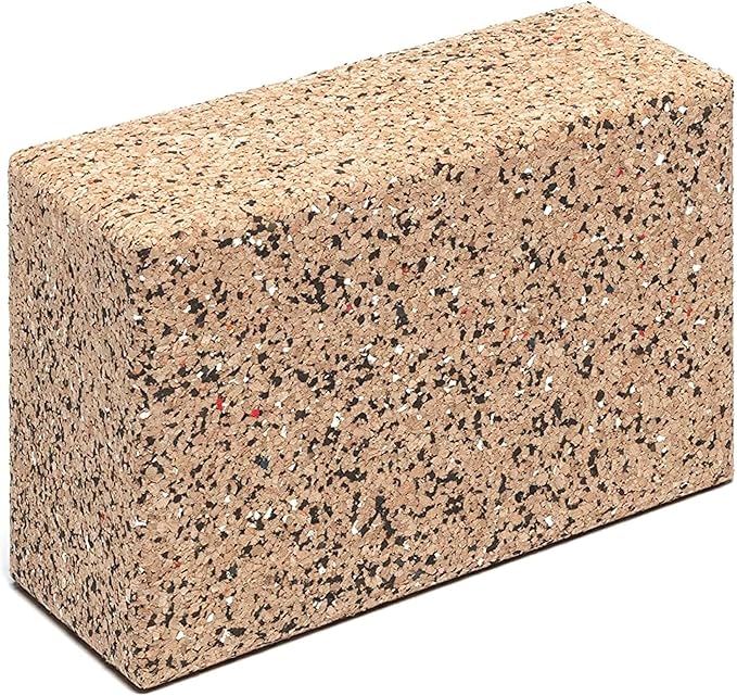 Cork Yoga Block for Yoga, Pilates & Meditation | Non - Slip, Hypoallergenic, Sustainable, Non - Toxic Yoga Block
