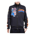 Pro Standard New York Knicks Home Town Men Track Jacket Black