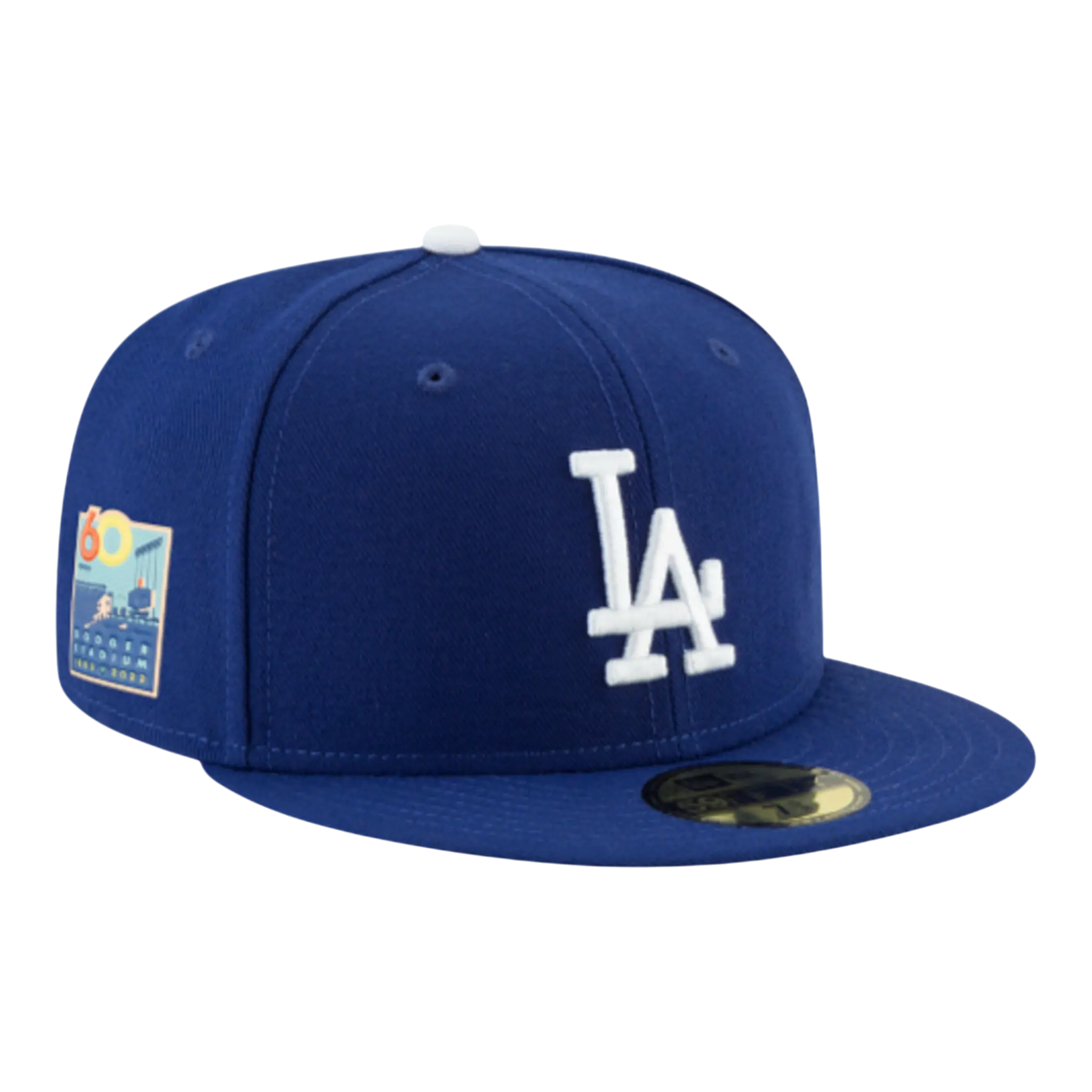 New Era 59Fifty Los Angeles Dodgers 60th Anniversary Authentic Collection Fitted Hat Royal
