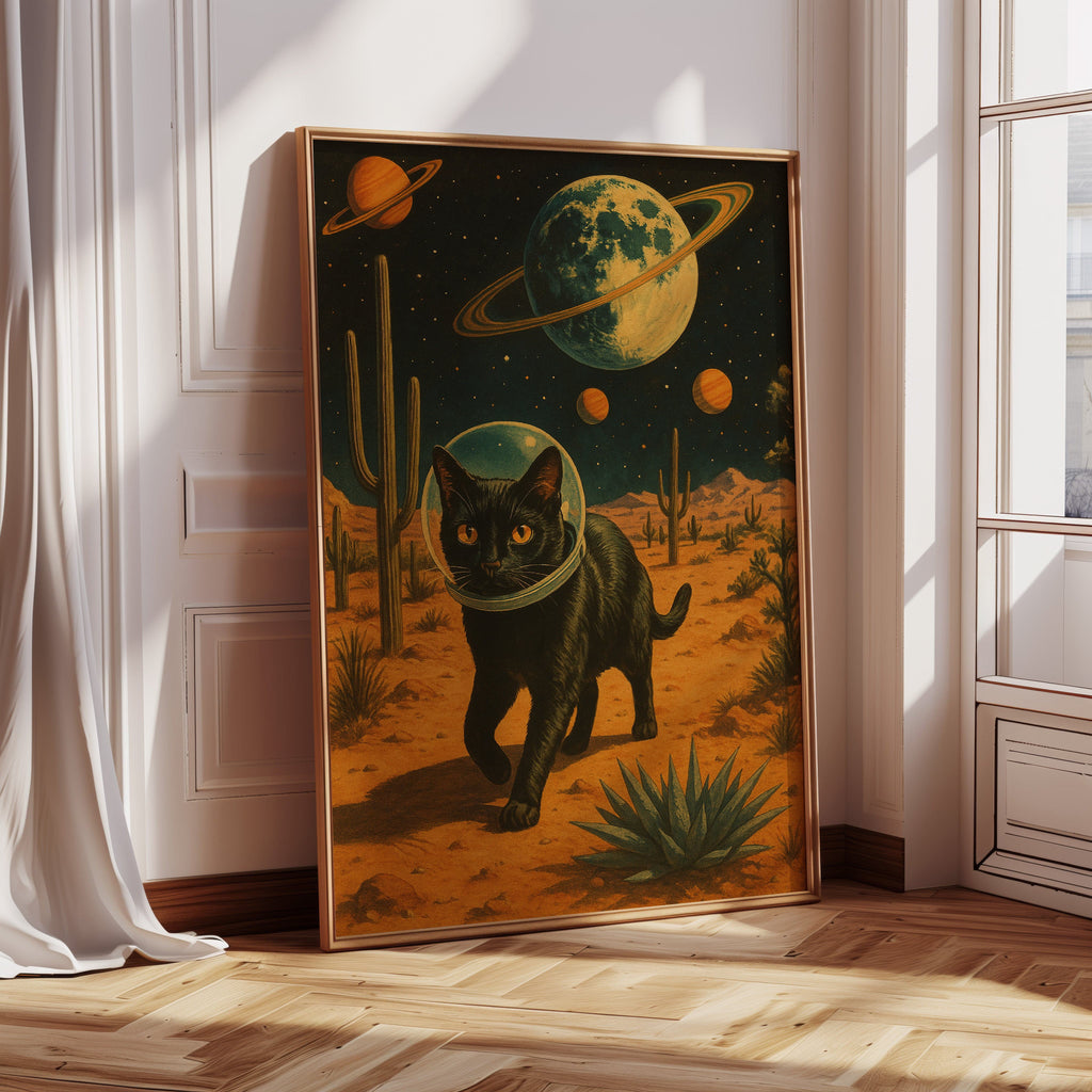WONDERWALL ‘L’Atelier Fun Collection’ Galactic Drifter – Meow-ter of the Universe