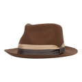 Goorin Bros Wheeler Wool Felt Fedora Hat Whiskey