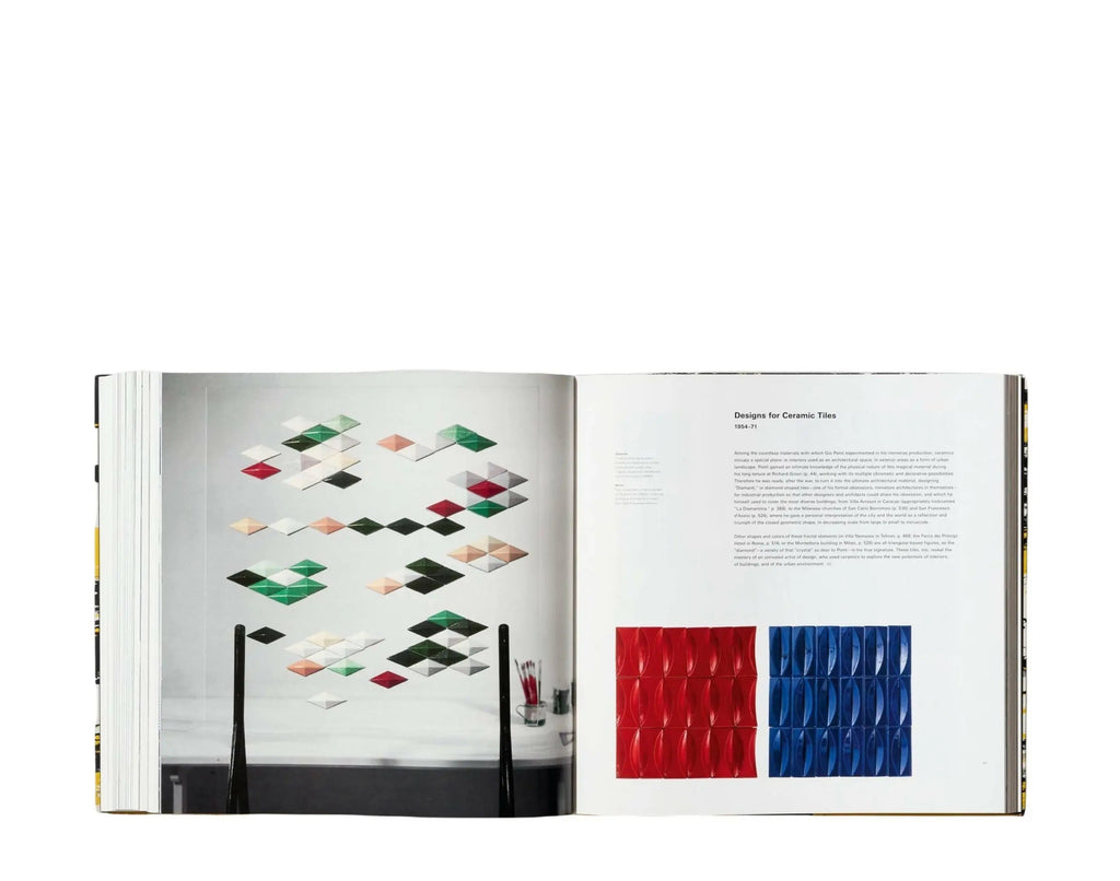 Taschen Gio Ponti Hardcover Book Yellow