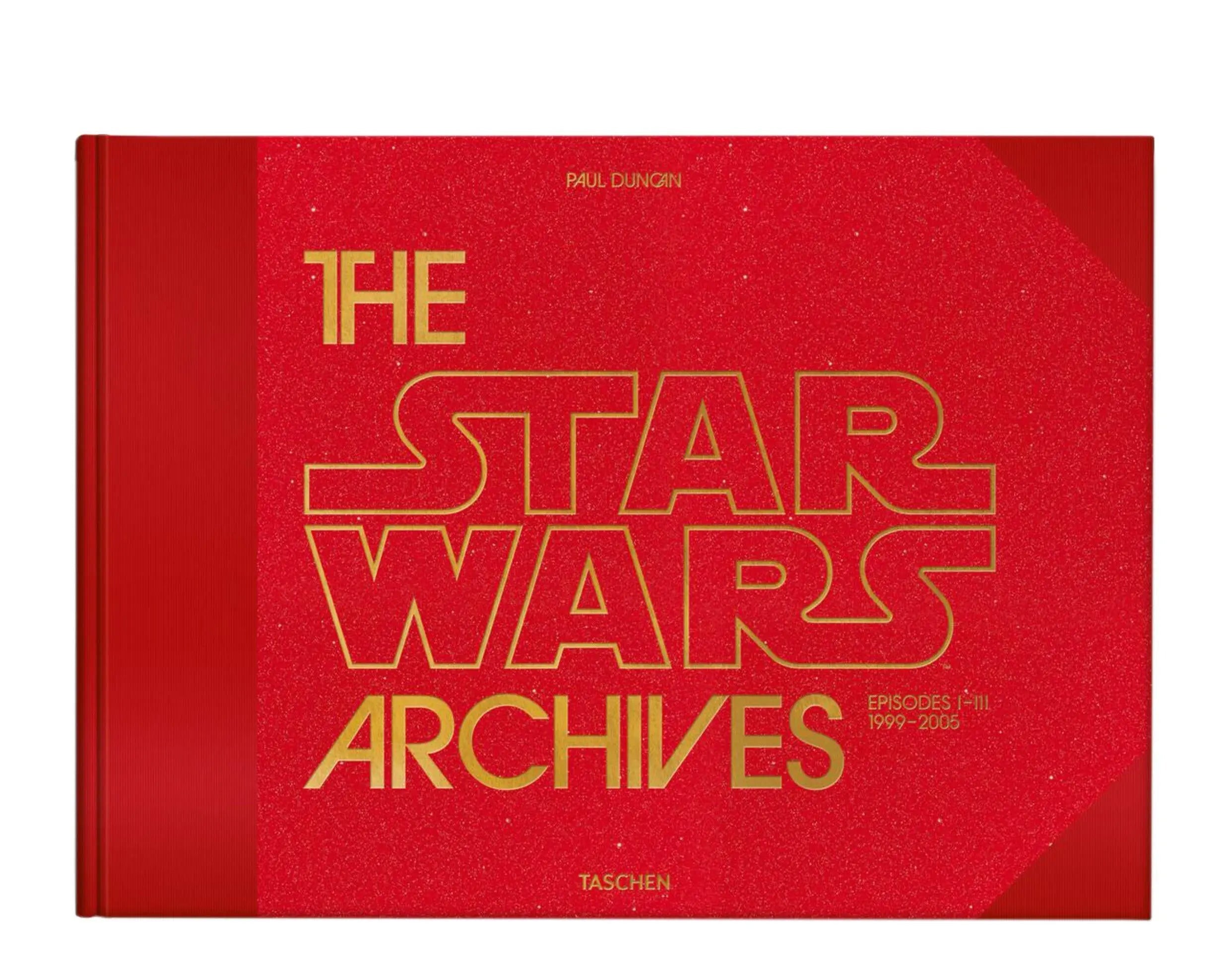 Taschen The Star Wars Archives 1999–2005 XXL Hardcover Book Red