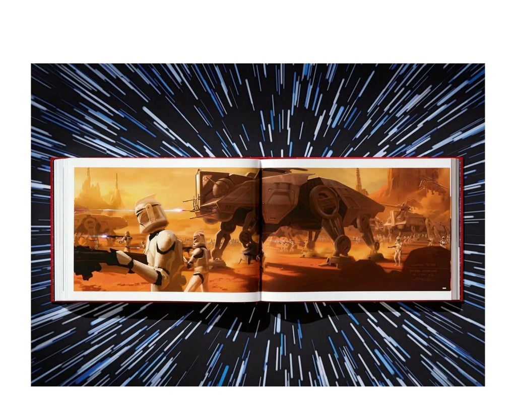 Taschen The Star Wars Archives 1999–2005 XXL Hardcover Book Red