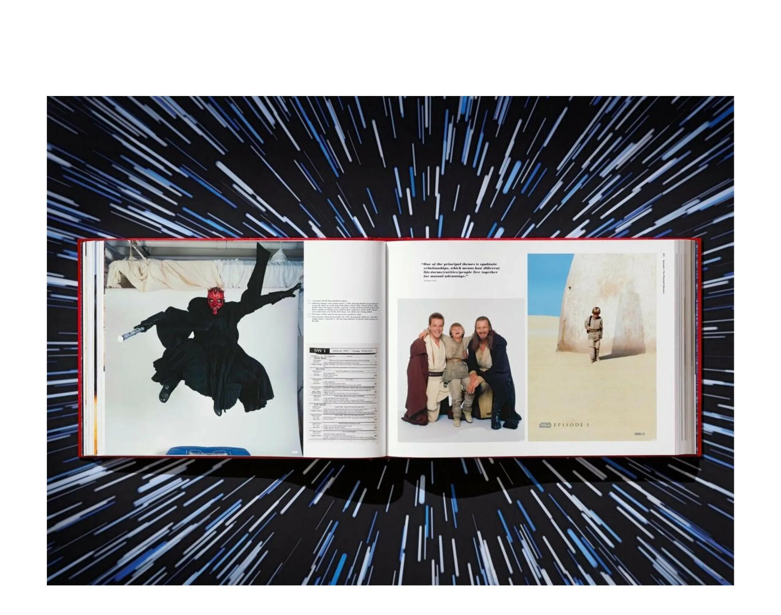 Taschen The Star Wars Archives 1999–2005 XXL Hardcover Book Red