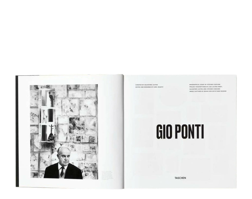 aschen Gio Ponti Art Edition Limited Book Yellow