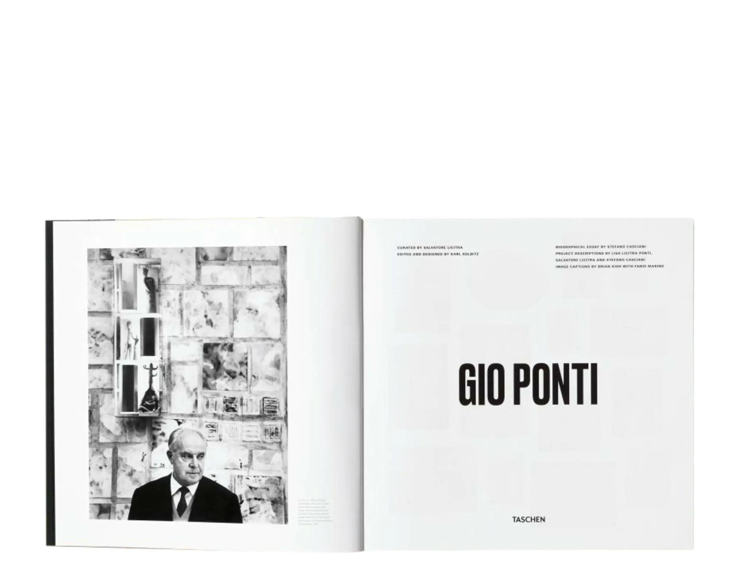 aschen Gio Ponti Art Edition Limited Book Yellow