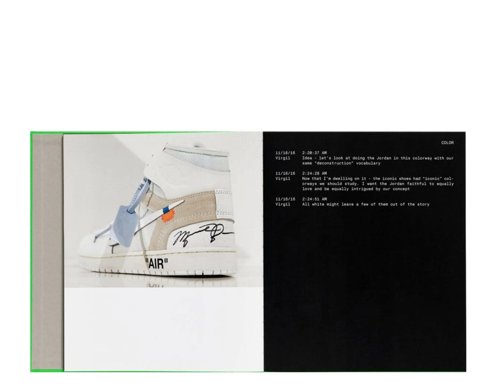 Taschen Virgil Abloh Nike ICONS Hardcover Book Green