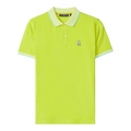 Psycho Bunny Northlake Jersey Polo Men Polo Shirt Lime Punch