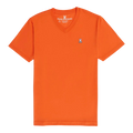 Psycho Bunny Classic V-Neck Men Big and Tall T-Shirt Tigerlily
