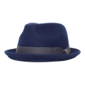 Goorin Bros Charlestowne Wool Fedora Hat Navy