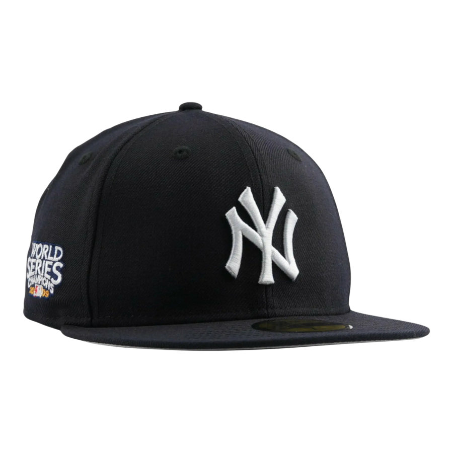 New Era New York Yankees 2009 World Series Champions Fitted Hat Navy Blue