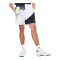 Sergio Tacchini Checkered Print Men Shorts Black/White Multi