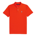 Psycho Bunny Classic Polo Men Polo Shirt Tangerine Tango