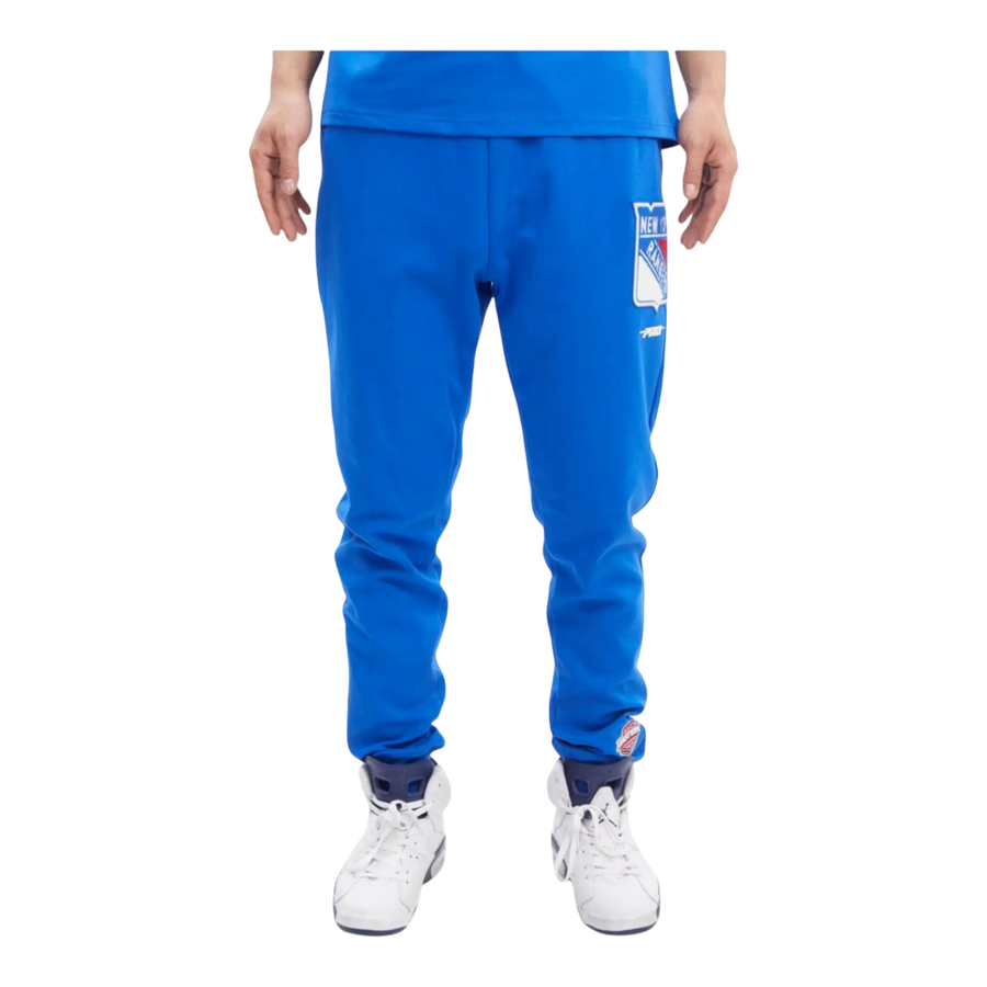 Pro Standard NHL New York Rangers Classic Men Joggers Royal Blue