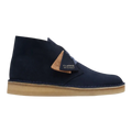 Clarks Originals Desert Coal Men Casual Chukka Boots Black Suede
