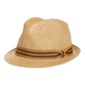 Goorin Bros Killian Jones Straw Fedora Hat Whiskey